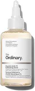 The Ordinary Glycolic Acid 7% Exfoliating Toner, Brightening and Smoothing Daily Toner for More Even-Looking Skin Tone