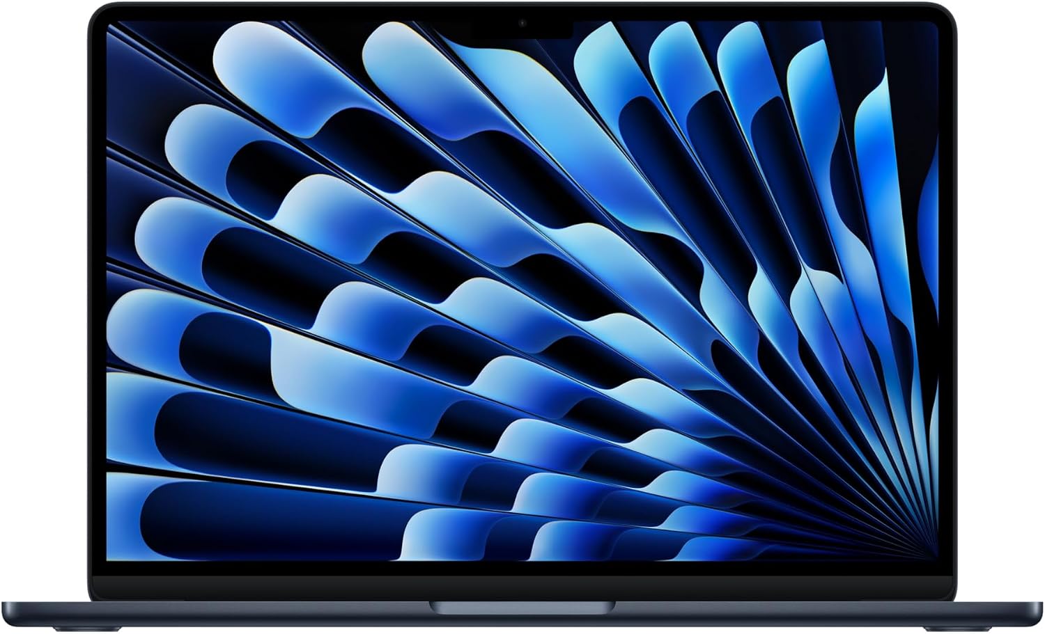 Apple 2026 MacBook Air 13-inch Laptop with M5 chip: Built for AI, 13.6-inch Liquid Retina Display, 16GB Unified Memory, 512GB SSD, 12MP Center Stage Camera, Touch ID, Wi-Fi 7; Midnight